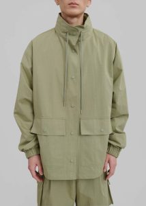 Men Edward Anorak - Olive Outerwear Green The Frankie Shop - Image 3