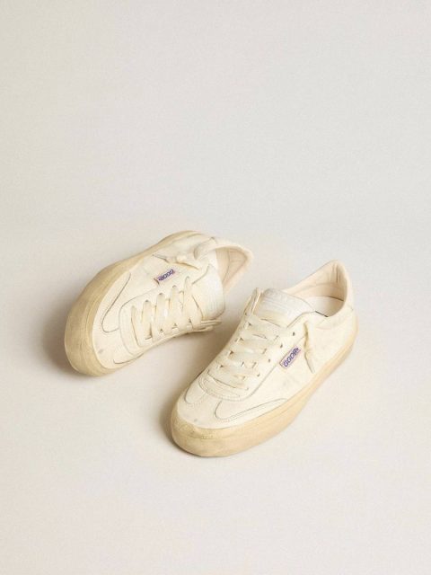 Men Golden Goose Ggdb Classics Soul Star In White Nappa Leather With White Leather Star - Image 2