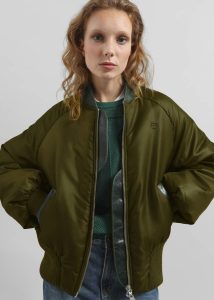 Men Green Outerwear Pieces Uniques Le Bomber Nouh - Green The Frankie Shop - Image 3