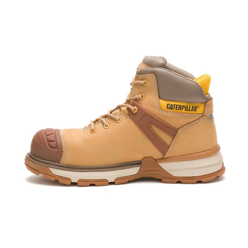 Men Honey Reset Boots Men's Excavator Superlite Waterproof Carbon Composite Toe Work Boot Cat - Image 4