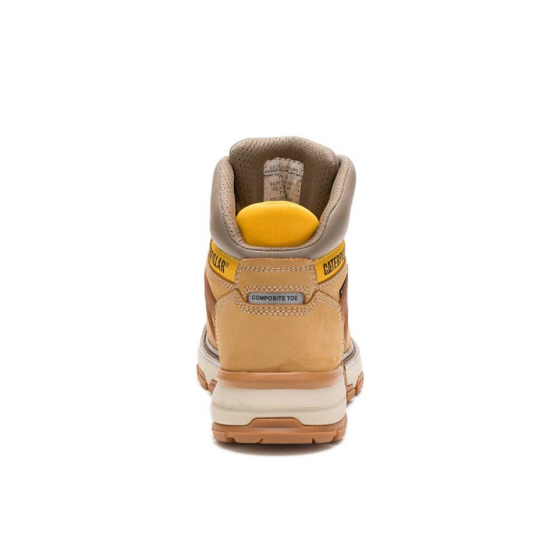 Men Honey Reset Boots Men's Excavator Superlite Waterproof Carbon Composite Toe Work Boot Cat - Image 5