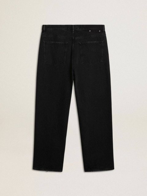 Men Jeans & Pants Men's Black One-Wash Jeans Golden Goose Black - Image 2