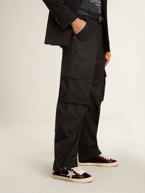 Men Men’s Super-Star Ltd In Velvet With Metallic Leather Star And Heel Tab Super-Star Golden Goose - Image 3