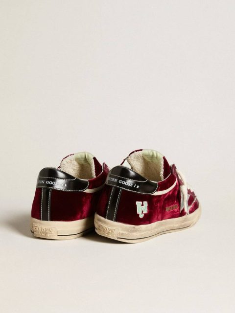 Men Men’s Super-Star Ltd In Velvet With Metallic Leather Star And Heel Tab Super-Star Golden Goose - Image 5