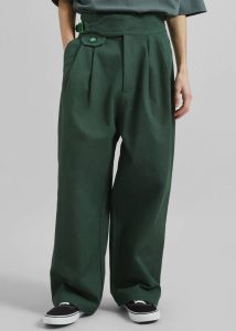 Men Pieces Uniques Le Pantalon Gurka - Green Green Bottoms The Frankie Shop