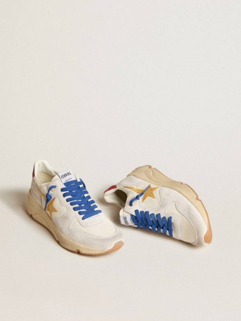 Men Running Sole Golden Goose Running Sole Ltd In Nappa With Leather Star And Suede Heel Tab - Image 2