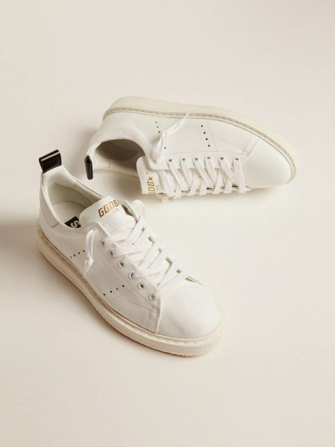 Men Starter Men's Starter In Leather With Star On The Heel Tab Golden Goose - Image 2