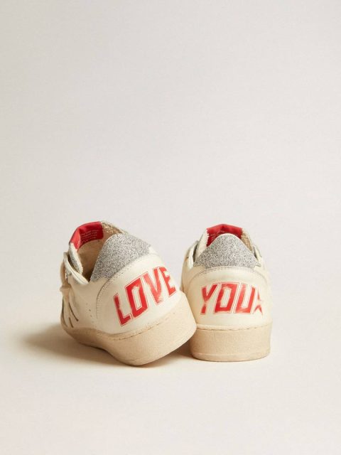 Men’s Ball Star Ltd In Nappa With White Star And Swarovski Crystal Heel Tab Golden Goose Men Ball Star