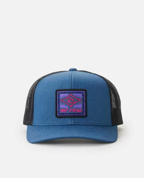 Mens Custom Curve Trucker Rip Curl Hats & Beanies - Image 2