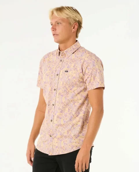 Mens Floral Reef Short Sleeve Shirt Shirts & Flannels Rip Curl - Image 2