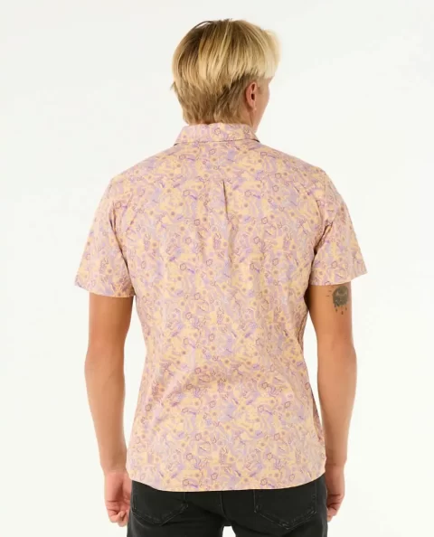 Mens Floral Reef Short Sleeve Shirt Shirts & Flannels Rip Curl - Image 3