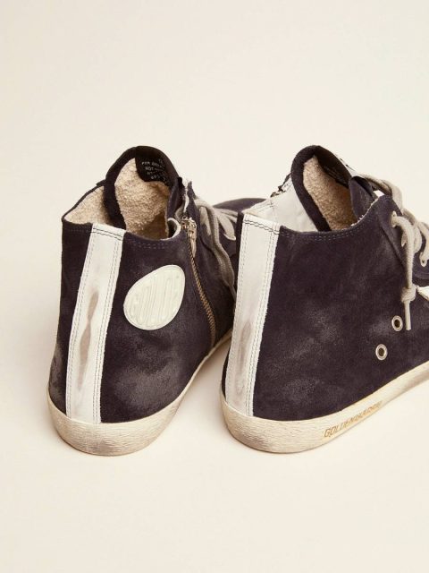 Men's Francy In Leather With Leather Star And Heel Tab Francy Golden Goose Men - Image 5