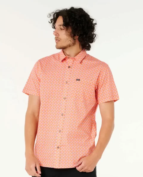 Mens Fun Times Ditsy Short Sleeve Shirt Rip Curl Shirts & Flannels - Image 2