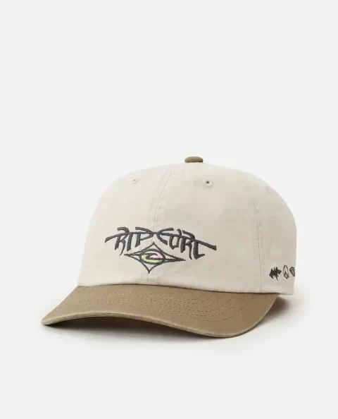 Mens Hats & Beanies Rip Curl Raw Energy Art Adjustable Cap