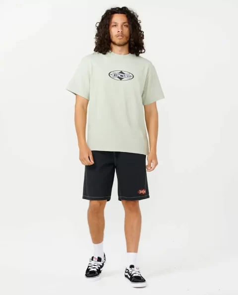 Mens Heritage Oval Tee Tees & Tanks Rip Curl - Image 4