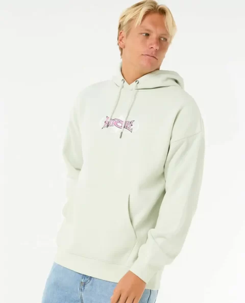 Mens Hoodies & Fleece Heritage Oval Hood Rip Curl