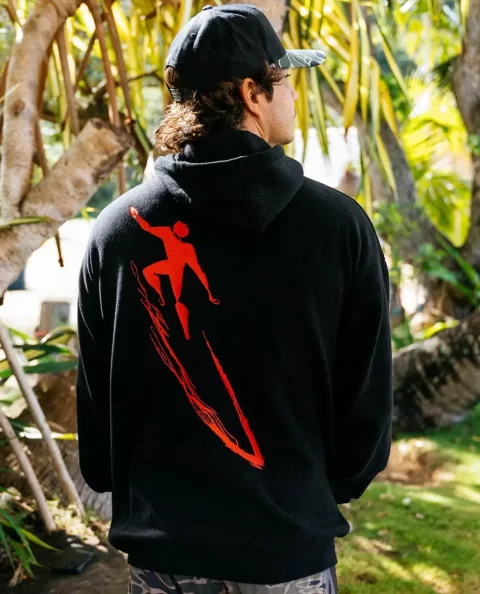 Mens Hoodies & Fleece Rip Curl Eddie Would Go Zip Through Hood