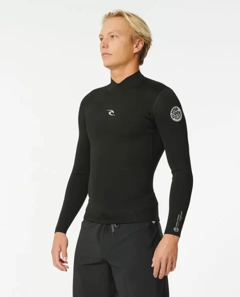Mens Jackets Vests & Bottoms Dawn Patrol 1.5Mm Long Sleeve Wetsuit Jacket Rip Curl - Image 3