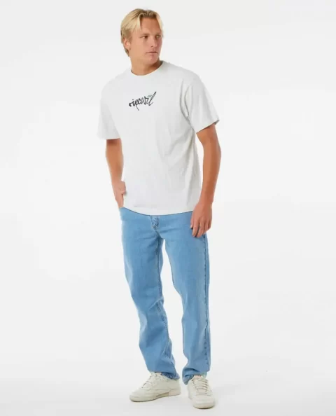 Mens Medina Script Tee Tees & Tanks Rip Curl - Image 4