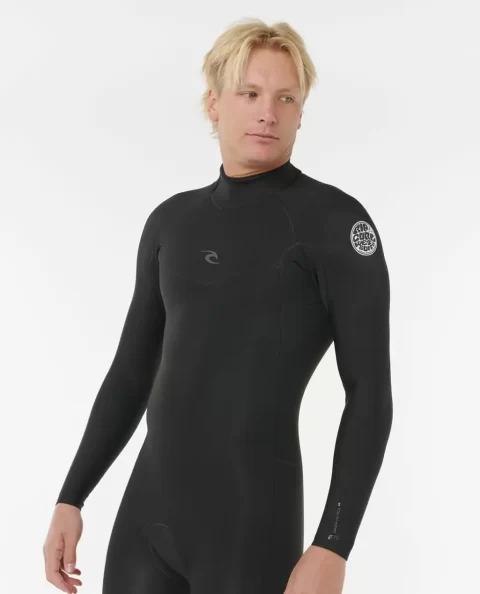 Mens Mens Dawn Patrol Long Sleeve Back Zip Springsuit Rip Curl Springsuits - Image 5