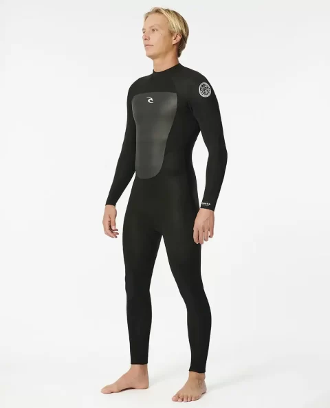 Mens Omega 4/3 Back Zip Fullsuit Wetsuit Rip Curl Fullsuits - Image 2