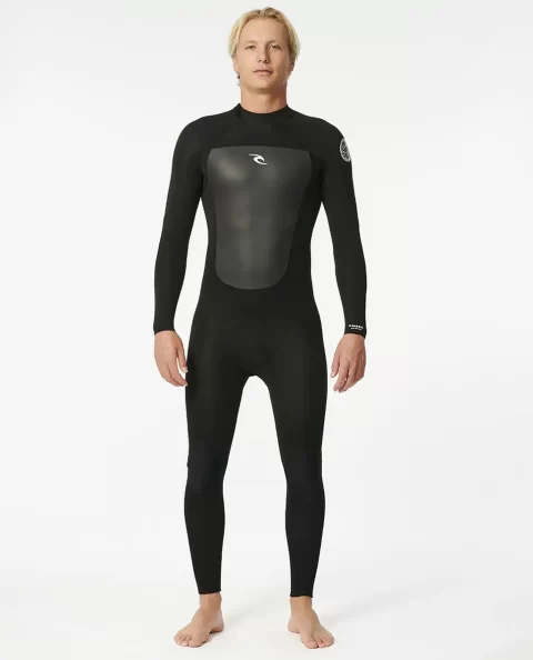 Mens Omega 4/3 Back Zip Fullsuit Wetsuit Rip Curl Fullsuits