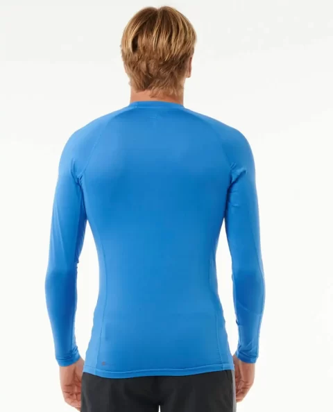 Mens Rash Guards Rip Curl Hawaii Upf50  Performance Long Sleeve Rash Guard - Image 2