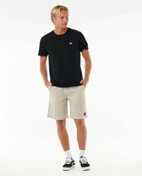 Mens Rip Curl Classic Surf 20" Check Walkshort Shorts - Image 4