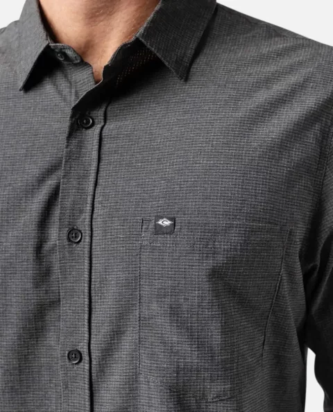 Mens Rip Curl Classic Surf Tech Long Sleeve Shirt Shirts & Flannels - Image 5