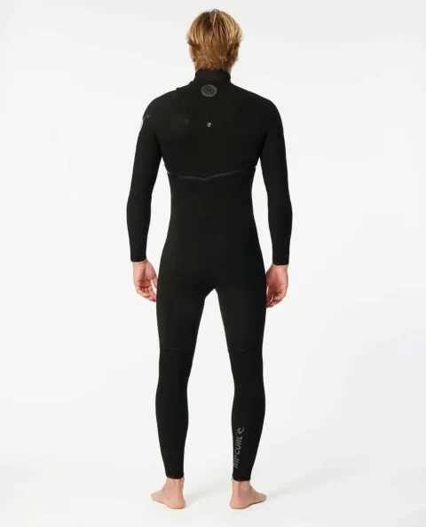 Mens Rip Curl Fullsuits E7 Flashbomb 4/3 Zip Free Fullsuit Wetsuit - Image 3
