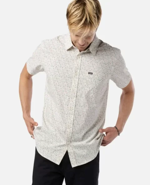Mens Rip Curl Fun Times Tech Short Sleeve Shirt Shirts & Flannels - Image 3