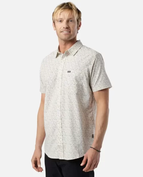 Mens Rip Curl Fun Times Tech Short Sleeve Shirt Shirts & Flannels - Image 4