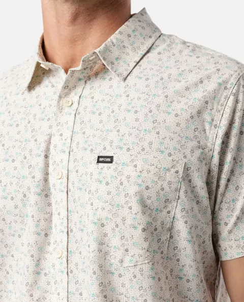 Mens Rip Curl Fun Times Tech Short Sleeve Shirt Shirts & Flannels - Image 5