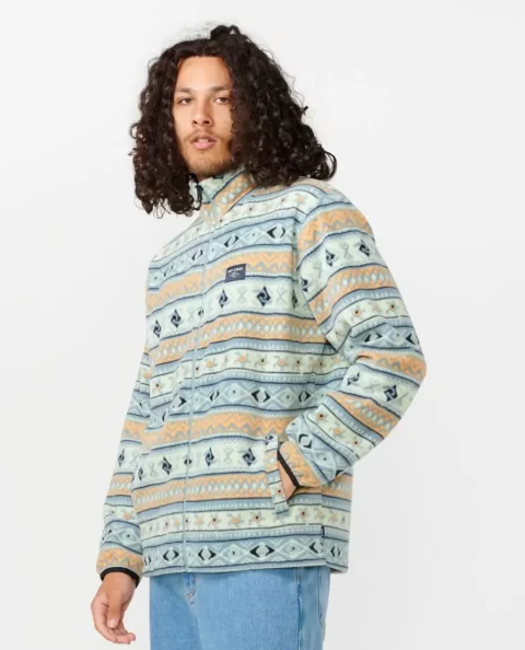 Mens Rip Curl Hoodies & Fleece Fun Times Polar Fleece - Image 2