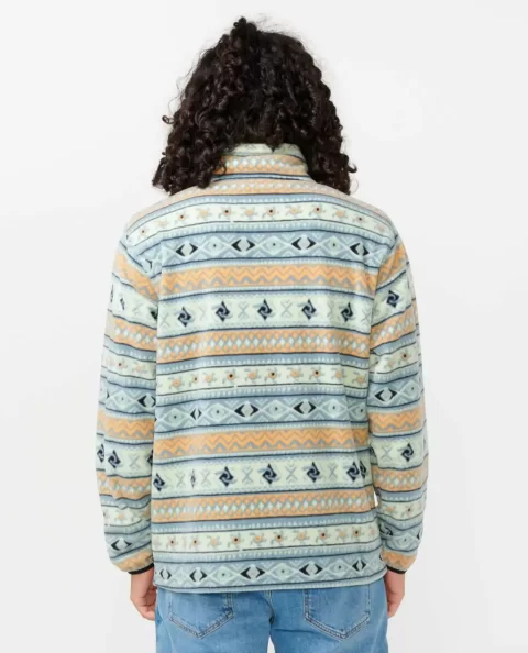 Mens Rip Curl Hoodies & Fleece Fun Times Polar Fleece - Image 3