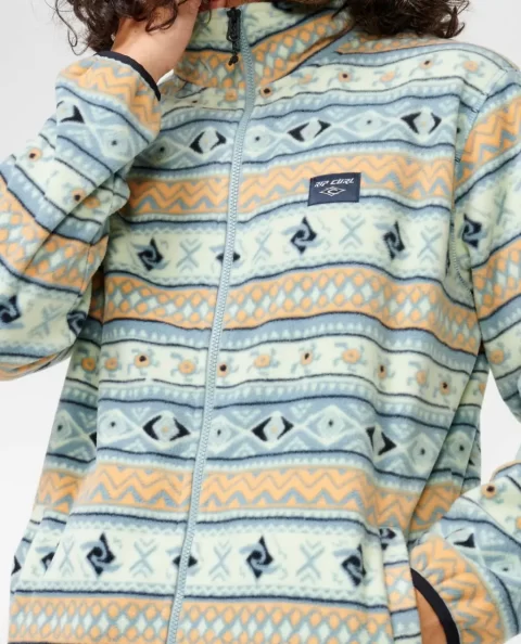 Mens Rip Curl Hoodies & Fleece Fun Times Polar Fleece - Image 5