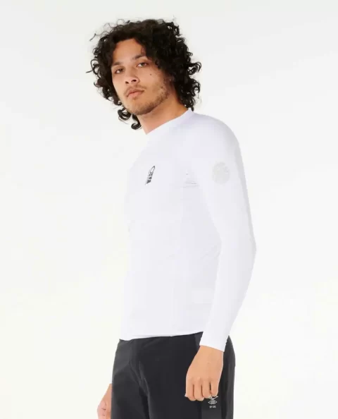 Mens Rip Curl Rash Guards Search Upf Performance Long Sleeve Rash Guard - Image 3