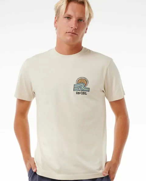 Mens Rip Curl Saltwater Culture Hazey Tee Tees & Tanks