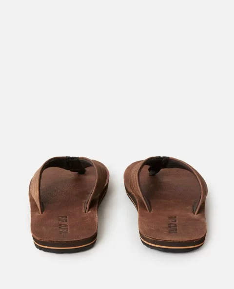 Mens Rip Curl Sandals Revival Leather Open Toe Sandal - Image 2