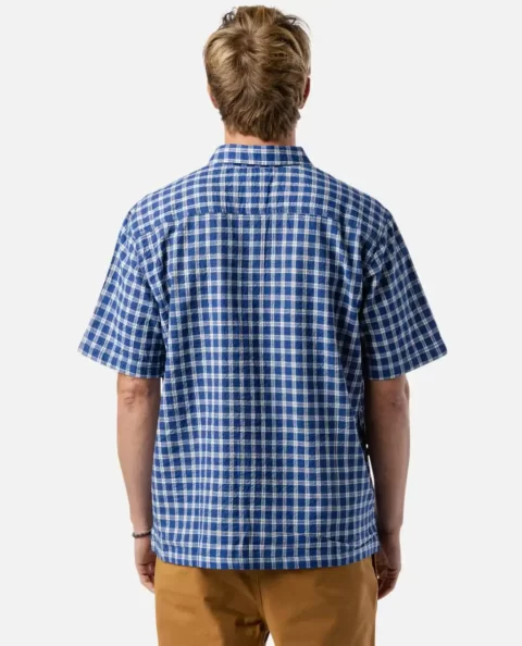 Mens Rip Curl Shirts & Flannels Medina Script Short Sleeve - Image 2