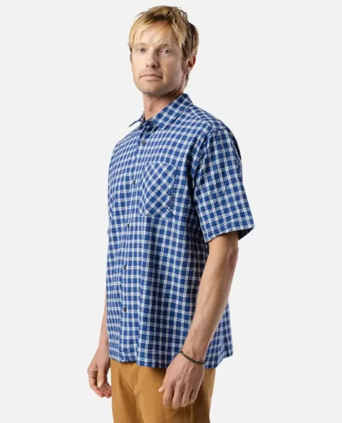 Mens Rip Curl Shirts & Flannels Medina Script Short Sleeve