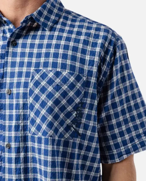 Mens Rip Curl Shirts & Flannels Medina Script Short Sleeve - Image 5