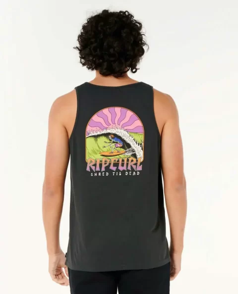 Mens Rip Curl Shred Till Tank Tees & Tanks