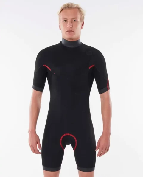 Mens Rip Curl Springsuits Dawn Patrol 2/2 Chest Zip Wetsuit Spring - Image 2