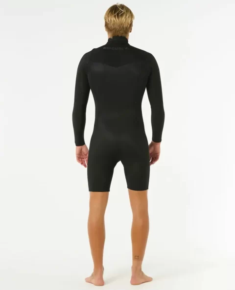 Mens Rip Curl Springsuits Mens Dawn Patrol 2/2 Long Sleeve Chest Zip Springsuit - Image 3