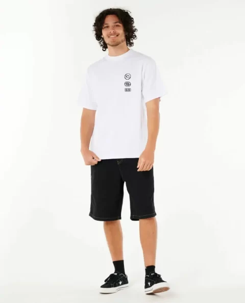 Mens Rip Curl Tees & Tanks Archive Matrix Tee - Image 4