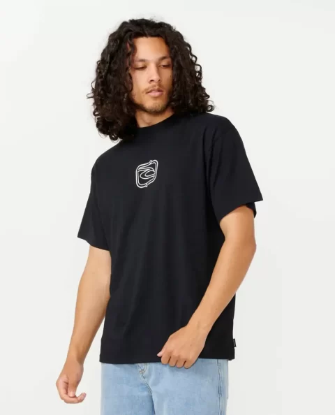 Mens Rip Curl Tees & Tanks Archive Super Computer Tee - Image 2
