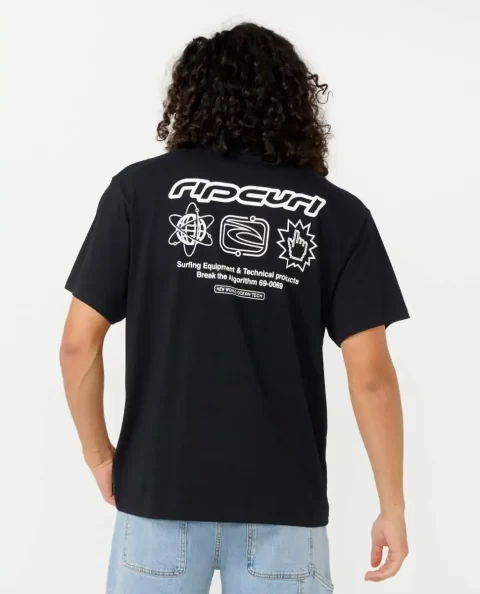 Mens Rip Curl Tees & Tanks Archive Super Computer Tee - Image 3