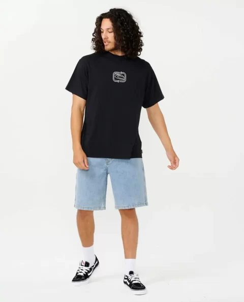 Mens Rip Curl Tees & Tanks Archive Super Computer Tee - Image 4