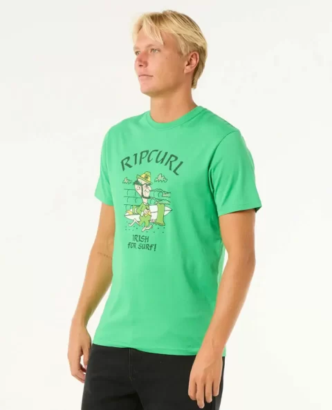 Mens Rip Curl Tees & Tanks St Patricks Tee - Image 2